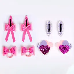 RIBBON CANDY Set Of 8 Girls Embellished Hair Accessory-image-47