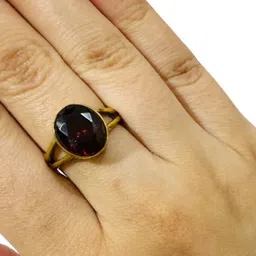 GenZcomplex Brass Garnet Finger Ring-picture-47