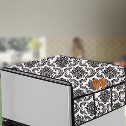 The Furnishing Tree Off White Plastic Refrigerator Cover-image-84