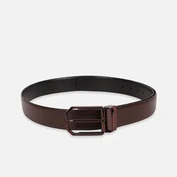 Van Heusen Men Textured Tang Closure Belt-image-48