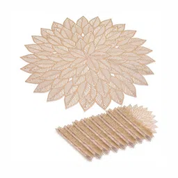 Star Weaves Set Of 8 Floral-Shaped Table Placemats-29