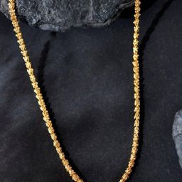 VOJ Men Gold-Plated Handcrafted Chain-image-34