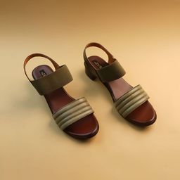 Ozuri Leather Party Block Sandals-22