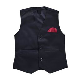 Eliq Boys V-Neck & Sleeveless Waistcoat-50