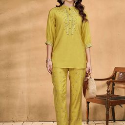 Anouk Embroidered Tunic & Trouser Co-Ords-picture-34