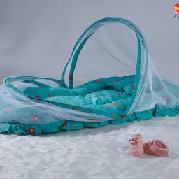 Polyester Infants Washable AAC- Mosquito Bedding GREEN Mosquito Net-19