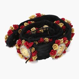 Krelin Women Red & Gold-Toned Embellished Hair Accessory-image-21
