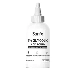 Sanfe 7% Glycolic Acid Toner with Chamomile & Aloevera - 100 ml-29