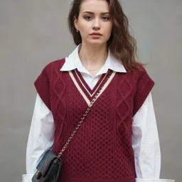 Mast & Harbour Women Sweater Vest-picture-40