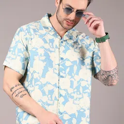 V-Mart Men Printed Casual Shirt-image-36