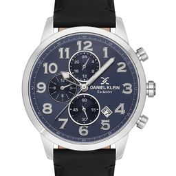 Daniel Klein Exclusive Men Round Dial & Leather Straps Analogue Watch DKX.1.13833-2-image-32