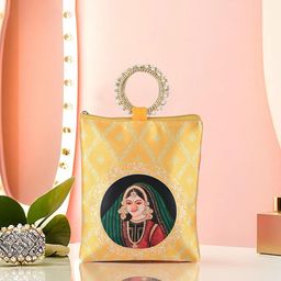 Kuber Industries Printed Structured Tote Bag with Quilted image 5