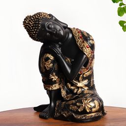 INTERNATIONAL GIFT Multicoloured Buddha Idol Showpiece-image-21