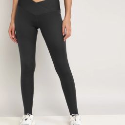 Solid Women Grey Tights-image-15