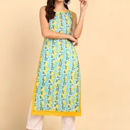 Maaesa Women Floral Printed Kurta-picture-31