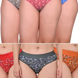 FiveFlag Mid-Rise Cotton Blend Briefs-image-36
