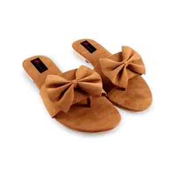 SG STAR Women Bows Open Toe Flats-10