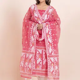 Durga Handlooms Pure Cotton Unstitched Dress Material-picture-25