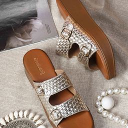 DressBerry Women Wedge Heel Sandals-image-70