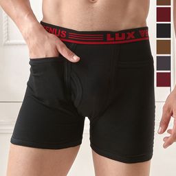 LUX VENUS Pack of 7 Assorted Men Cotton Pocket Trunk  NW1_VENUS_PKT_DRW_AST_75_7PC-image-5