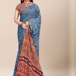Anouk Bandhani Pure Cotton Bandhani Saree-picture-27