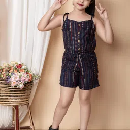 GLAMOUR WORLD GARMENTS Girls Printed Jumpsuit-image-37