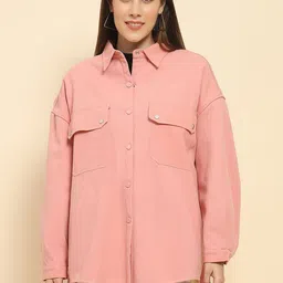 Global Republic Women Lightweight Outdoor Tailored Jacket with Embroidered-image-80