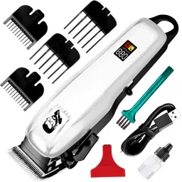 Jmeey Professional Rechargeable Cord & Cordless unisex salon hair cutting machine Fully Waterproof Trimmer 180 min Runtime 4 Length Settings-picture-16