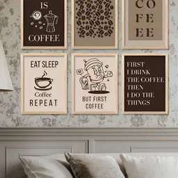 Kotart Black & Brown Wooden Frames Wall Art-47