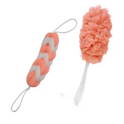 CareDone Set of 2 Soft Back Scrubber Loofah With Long Handle Loofah-15