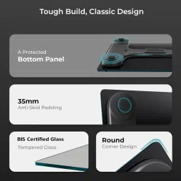 tHemiStO TH-WS40 | High Precision Sensors | Backlit Display | Personal Body Weighing Scale image 4