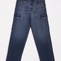 Allen Solly Junior Boys Mid-Rise Light Fade Stretchable Jeans-image-20