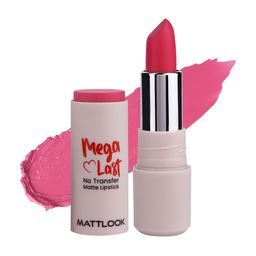 MATTLOOK Mega Last No Transfer Matte Lipstick - 3.8 g - Pinky Promise - 09 image 1