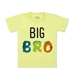 Arvesa Kids Typography Printed Cotton T-shirt-picture-8
