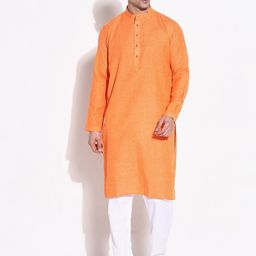 SHOWOFF Men Regular Kurta with Trousers-image-78