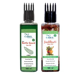 ANI'S Set Of Pure Bottle Gourd & Jadibuti  Hair Oils - 100ml Each-11