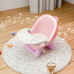 Cuppy Calling Chair | Detachable Feeding Tray - Baby Desk Plastic Chair-image-67