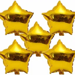 Solid Foil Star Balloon-17