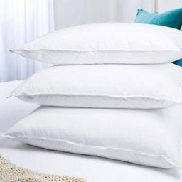 Shadowkart Set of 3 Fibre Filled Polyester Ultra Soft Sleep Pillow-12
