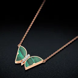 Joyalukkas Jade Flutter Diamond Pendant -2.53 gm-image-39