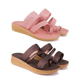 BERSACHE Women Open Toe Flats-picture-40