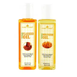 Park Daniel Premium Flaxseed Oil With Wheatgerm Oil - 100 ml Each-image-59