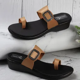 TWINSSHOE Women Embellished Comfort Heel Sandals-40