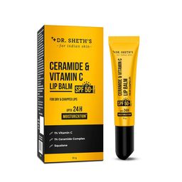 DR. SHETHS Ceramide & Vitamin C Lip Balm-10 g-15