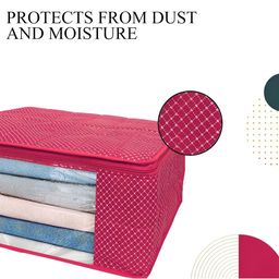 ANKIT INTERNATIONAL Pink Set of 5 Super Strong Multi-Utility Organisers image 2