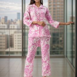 Belfry Printed Shirt with Palazzos-image-112
