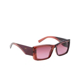 IRUS by IDEE Women Rectangle Sunglasses with UV Protected Lens IRS1290C5SG-33