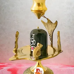 DARIDRA BHANJAN Black Shiv Family With Kartik Ganesh Nandi Religious Idol Showpiece-image-59