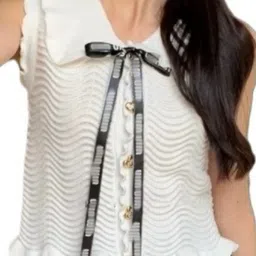 KPOP Women Shirt Collar Sleeveless Top-image-47