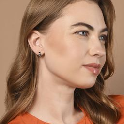Accessorize Set Of 6 Crystals Studded Geometric Studs image 5